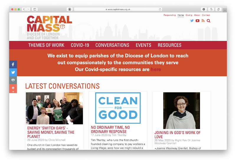 Capital Mass website screengrab